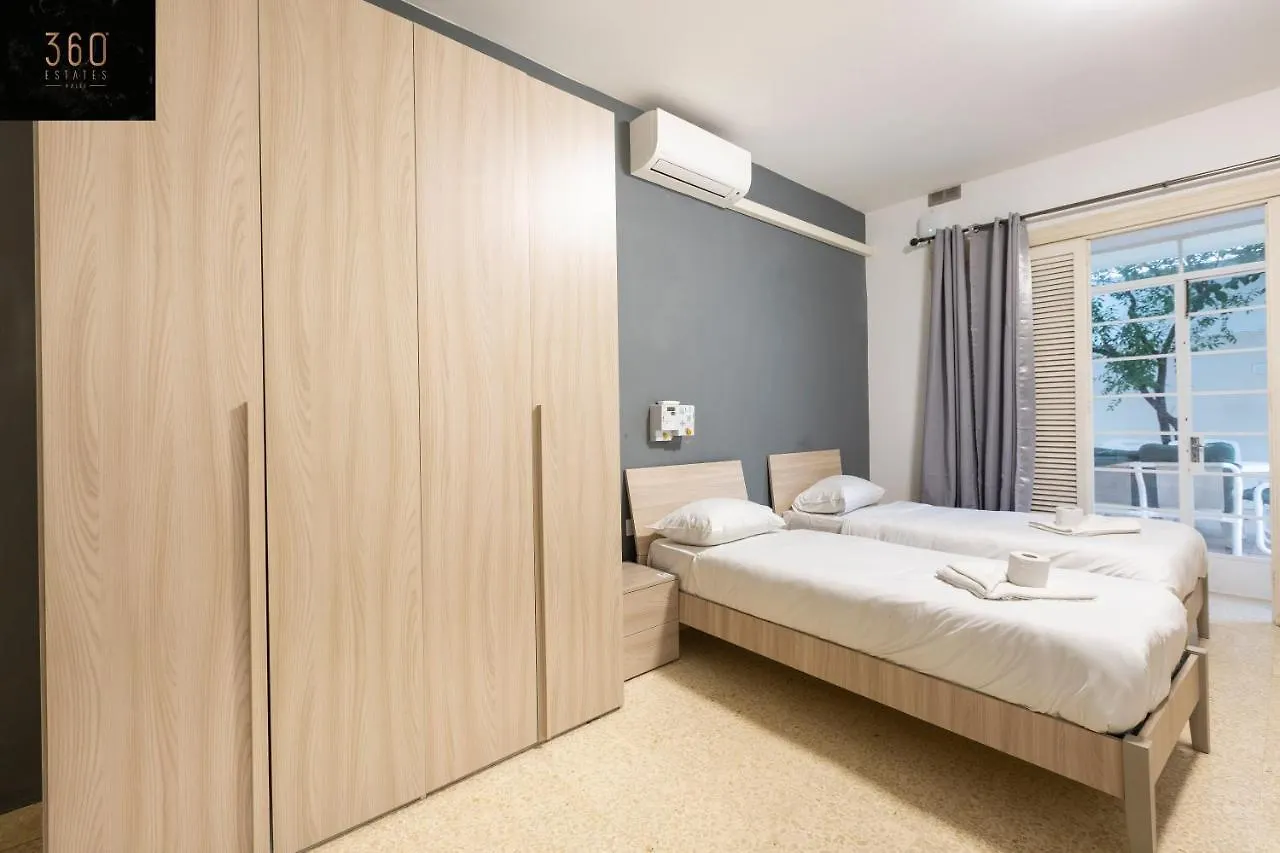 Spacious Num1 House In Swieqi - Sleeps 18 W/Wifi By 360 Estates Apartment Is-Swieqi