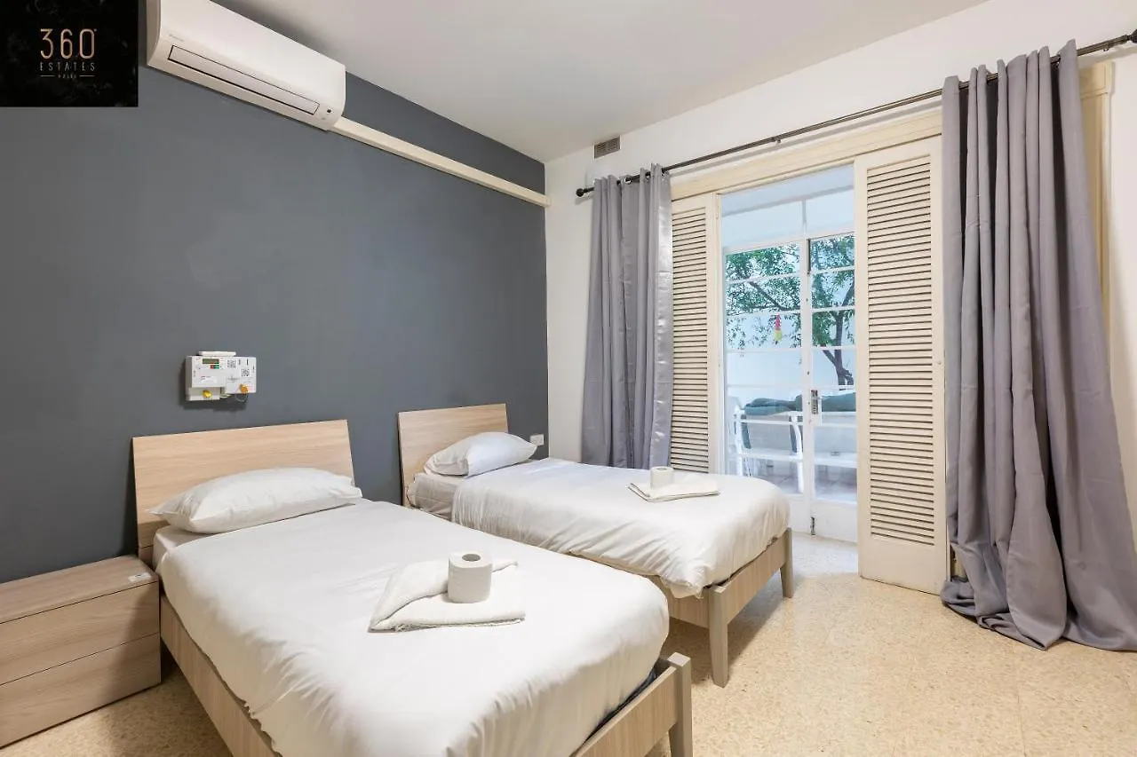 Spacious Num1 House In Swieqi - Sleeps 18 W/Wifi By 360 Estates Apartment Is-Swieqi