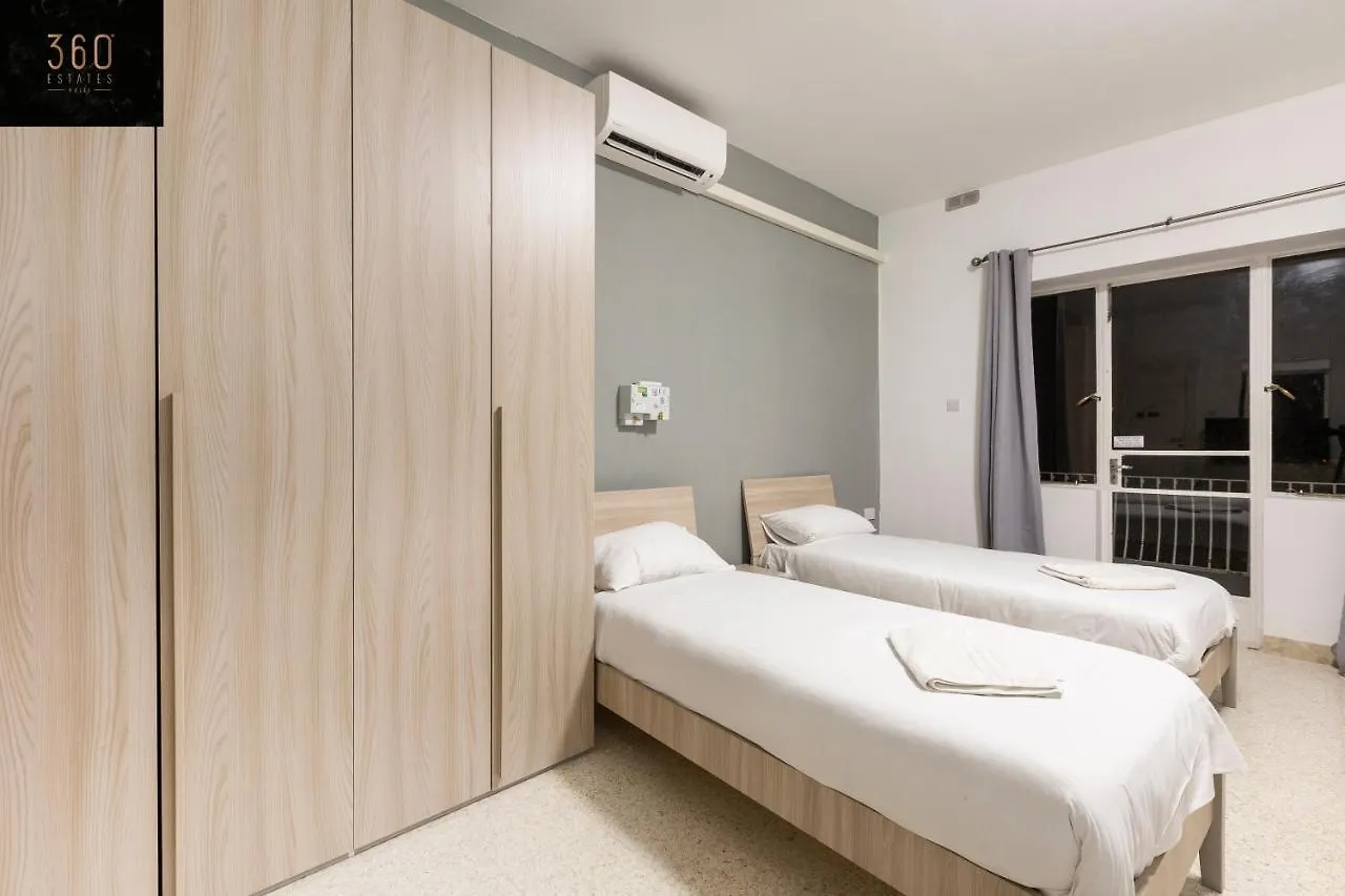 Spacious Num1 House In Swieqi - Sleeps 18 W/Wifi By 360 Estates Apartment Is-Swieqi